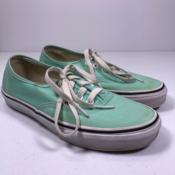 Vans Seafoam Green Women’s Sneaker Tennis Shoes - Picture 9 of 9